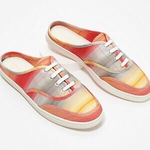 Vince Camuto Celiste Washable Canvas Mules Size 7